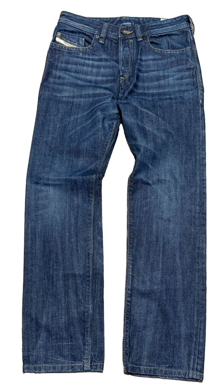 DIESEL Buster Regular Slim-Tapered 0838E Jeans Men's W28/L30 Button $278